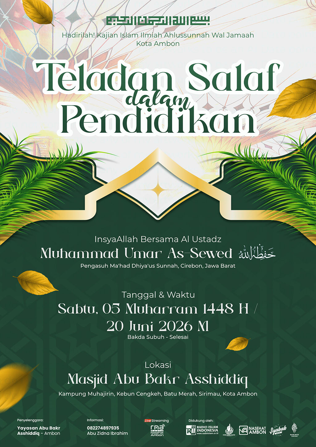 Teladan Salam Dalam Pendidikan